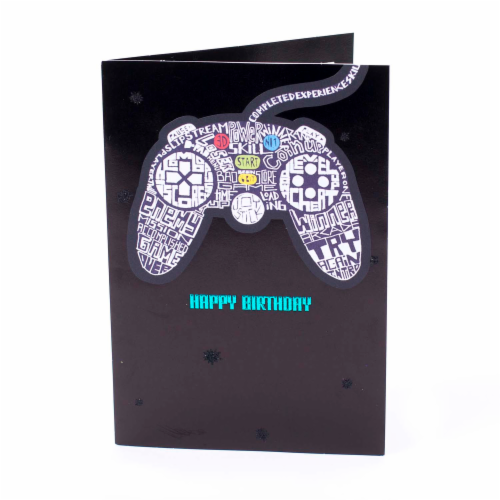 Birthday Card #6: Hallmark Video Games Card Perspective: right