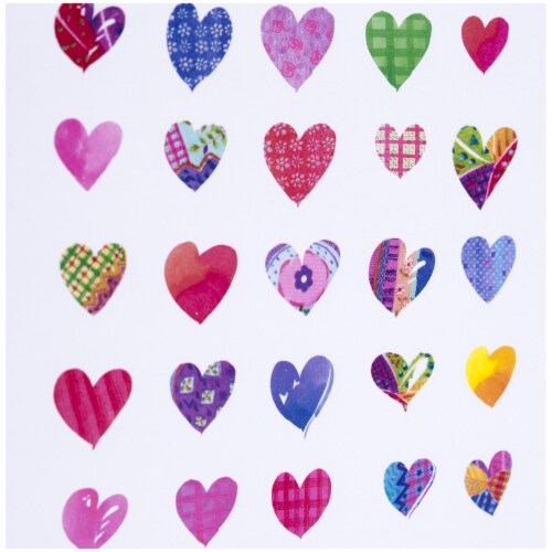 Valentine's Day Card #33: Hallmark All Occasion Greeting Cards Pack Hearts (6 Cards with Envelopes) Perspective: right