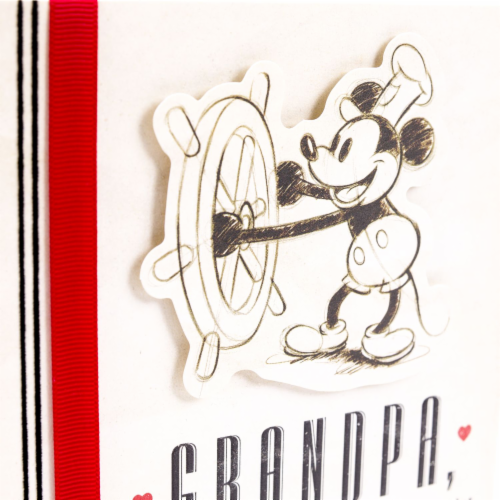 Father's Day Card #54: Hallmark Disney Mickey Mouse for Grandpa Perspective: right