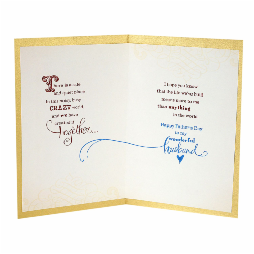 Father's Day Card #58: Hallmark Romantic for Husband Life We've Built Perspective: right