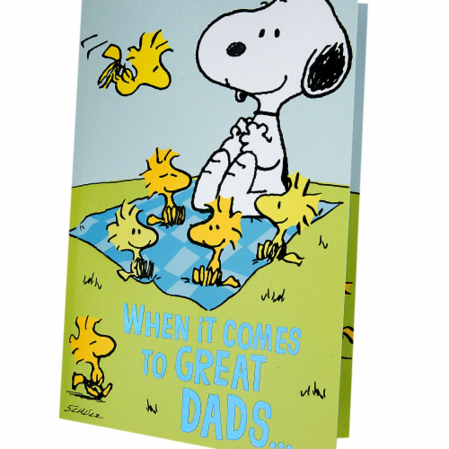 Father's Day Card #51: Hallmark Peanuts Snoopy Pop-Up from Kids Perspective: right