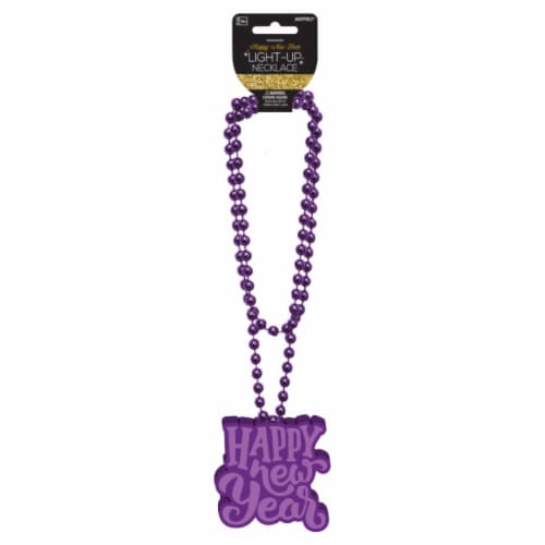 Ya Otta Happy New Year Assorted Flashing Necklace Perspective: right