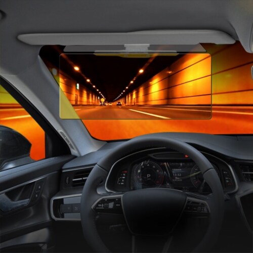 2 IN 1 Anti Glare Auto Sun Visor Day Night Driving HD Clip Sun Shield  Blocker Anti Dazzle UV, 1 unit - Fry's Food Stores