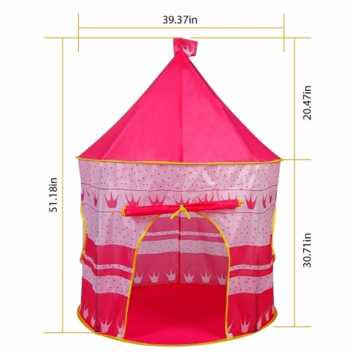 Kids Play Tent Foldable Pop Up Children Play Tent Portable Baby Play House  Castle With Carry, 1 unit - Kroger