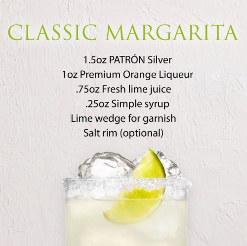 Patron Silver Tequila Perspective: right
