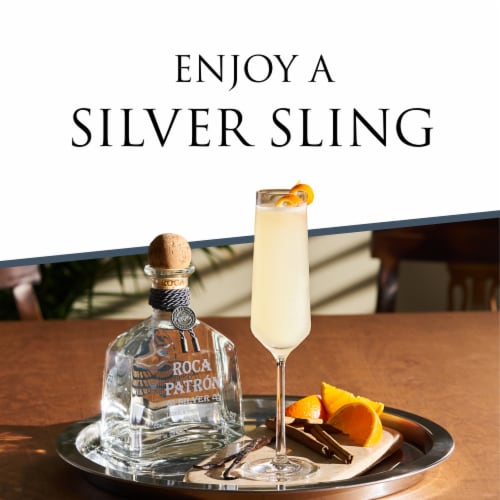 PATRÓN® Silver Tequila Perspective: right