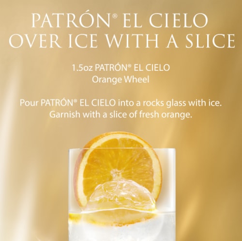 PATRÓN® EL CIELO Luxury Silver Tequila Perspective: right