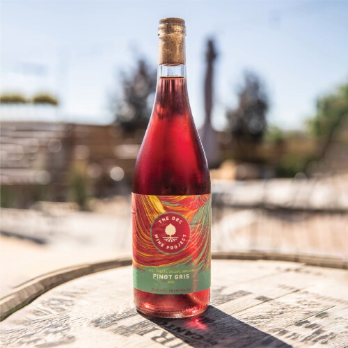 OBC Wine Project Skin Contact Pinot Gris White Wine Perspective: right