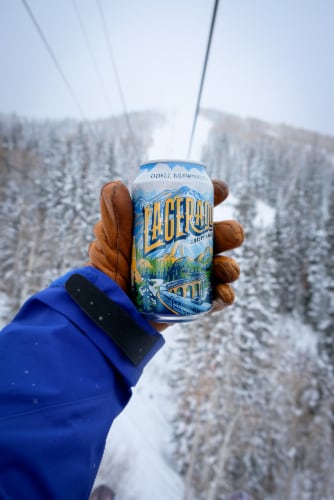 Odell Brewing Lagerado Crispy Lager Perspective: right
