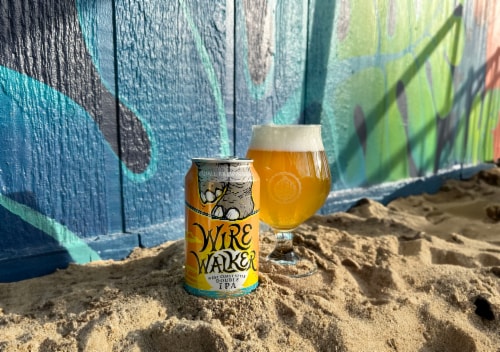 Odell Brewing Wire Walker West Coast Double IPA Craft Beer Perspective: right