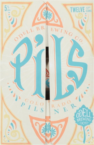 Odell Brewing Pils Craft Beer Perspective: right