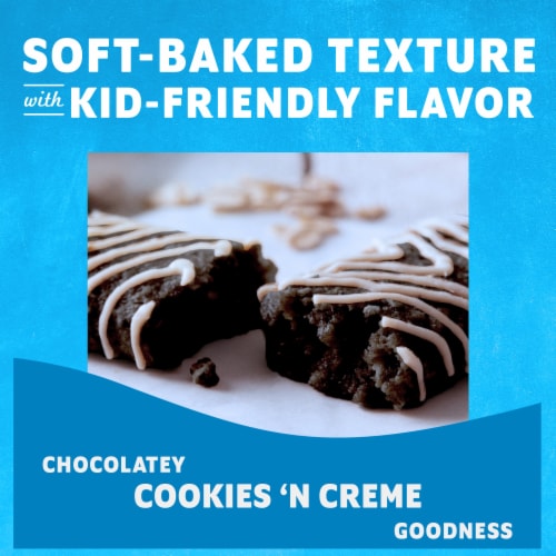 Zbar Cookies 'N Creme Organic Soft-Baked Energy Snack Granola Bars Perspective: right