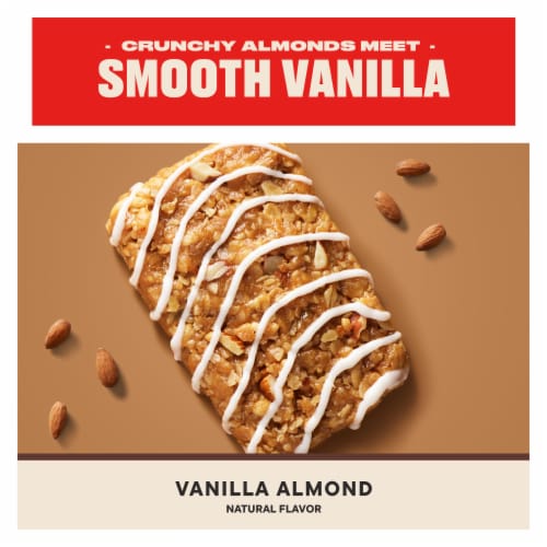 CLIF BAR Caffeinated Vanilla Almond Flavor Energy Protein Bars Perspective: right