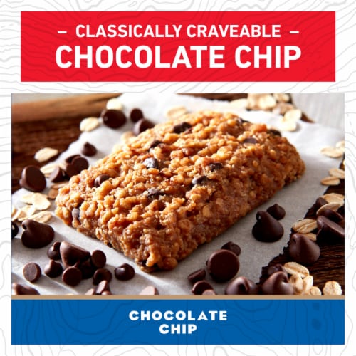 CLIF BAR Chocolate Chip Energy Protein Bar Perspective: right