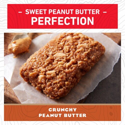 Clif Bar Crunchy Peanut Butter Energy Bar Perspective: right
