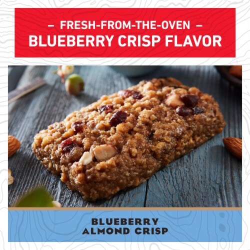Clif Bar Blueberry Almond Crisp Energy Bar Perspective: right
