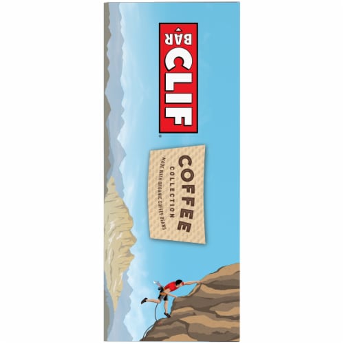 Clif Bar® Coffee Collection Dark Chocolate Mocha Energy Bars Perspective: right