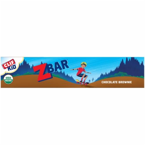 Clif Kid Z Bar Chocolate Brownie Bars Perspective: right