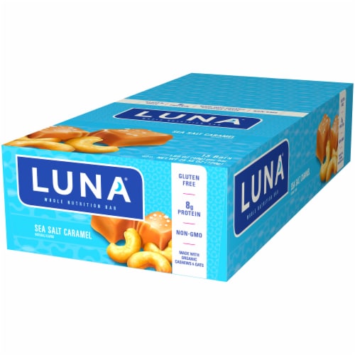 Luna® Sea Salt Caramel Whole Nutrition Bars Perspective: right