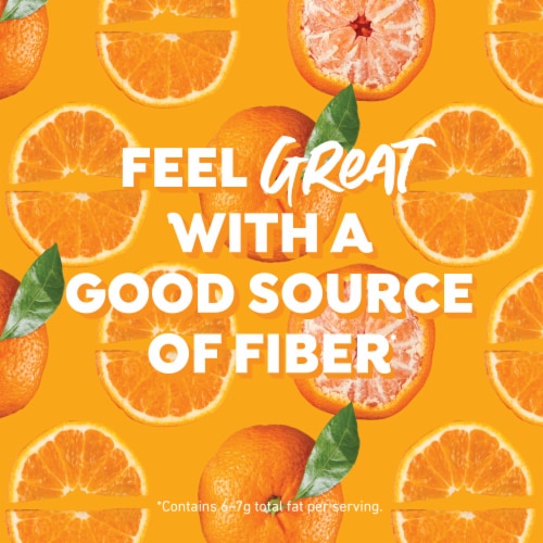 Luna® Gluten Free Tangerine Zest Nutrition Bars with Prebiotics Perspective: right