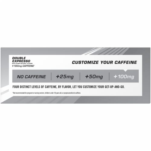 Clif® Shot™ During Double Expresso Energy Gel Packets Perspective: right