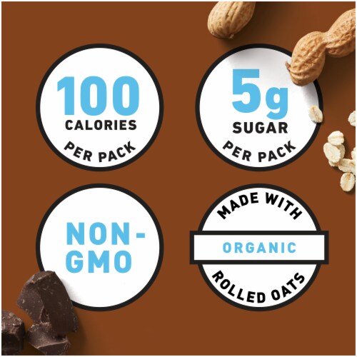 CLIF® Thins Chocolate Peanut Brownie Thin & Crispy Snack Bars Perspective: right
