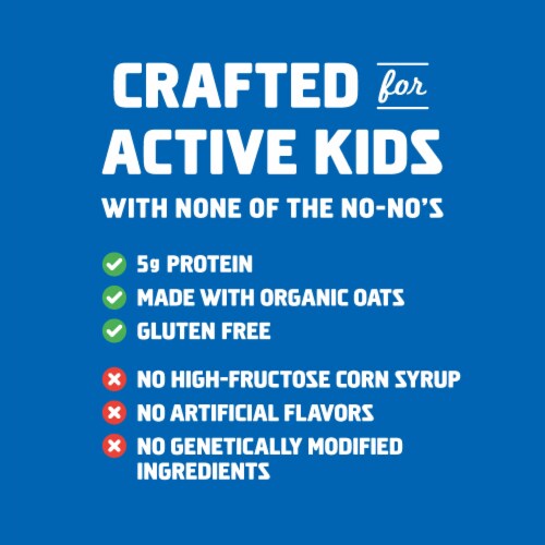CLIF Kid Zbar® Protein Cookies 'N Crème Granola Bars Perspective: right