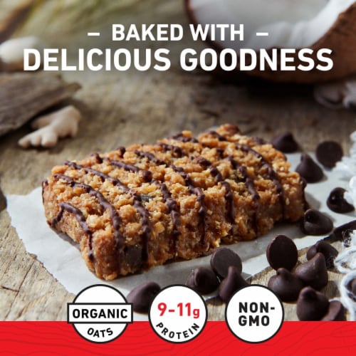 CLIF BAR® Coconut Chocolate Chip Energy Bars Perspective: right