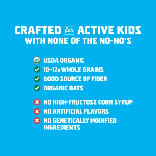 CLIF Kid Zbar® Organic Variety Pack Granola Bars Perspective: right