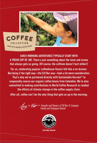 Clif Bar® Coffee Collection Espresso Mini Energy Bars Perspective: right