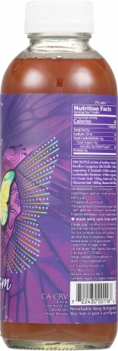GT's Living Foods Spring Edition Bloom Kombucha Perspective: right