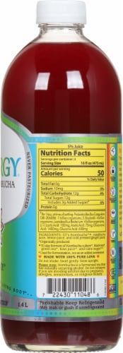 GT's Synergy® Organic & Unpasteurized Trilogy™ Kombucha Perspective: right