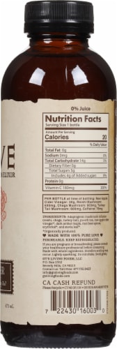 GT's Alive Ancient Mushroom Elixir - Root Beer Perspective: right