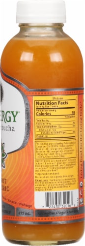GT's Living Foods Carrot Turmeric Synergy Raw Kombucha Perspective: right
