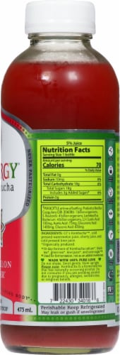GT's Living Foods Synergy® Organic Watermelon Wonder™ Raw Kombucha Perspective: right