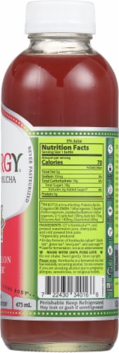 GT's Living Foods Synergy® Organic Watermelon Wonder™ Raw Kombucha Perspective: right