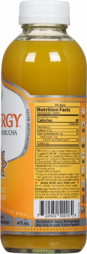 GT's Living Foods Synergy® Organic & Raw Mystic Mango™ Kombucha Perspective: right