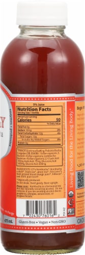 GT's Synergy Blood Orange Raw Kombucha Perspective: right