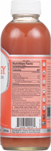 GT's Living Foods Synergy® Organic Guava Goddess Raw Kombucha Perspective: right