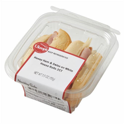Ukrop's™ Honey Ham & Swiss on White House Rolls Perspective: right