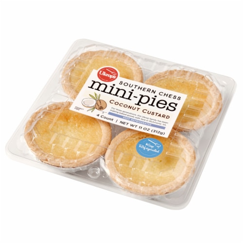 Ukrop's™ Coconut Custard Mini Pies Perspective: right