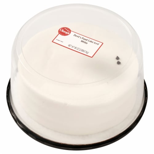Ukrop's™ Devil's Food Iced White Cake Perspective: right
