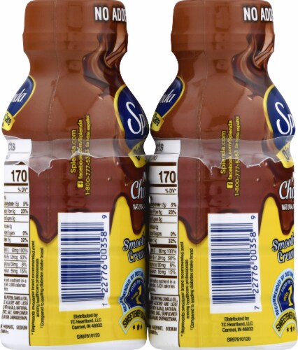 Splenda® Diabetes Care Milk Chocolate Shake Perspective: right