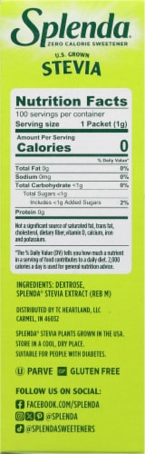 Splenda® Stevia Sweetener Packets Perspective: right