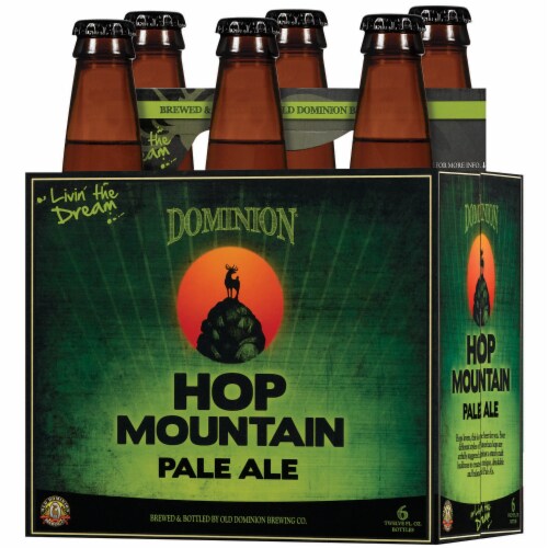 Old Dominion Brewing Company Hop Mountain Pale Ale Perspective: right