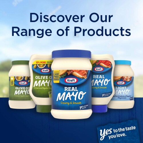 Kraft Creamy & Smooth Mayo, 8 ct / 15 fl oz - Fry's Food Stores