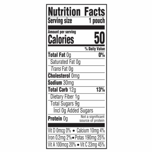 Gerber Organic 2nd Foods Carrot Apple & Mango Baby Food Pouch - 3.5oz (Pack of 10) Perspective: right