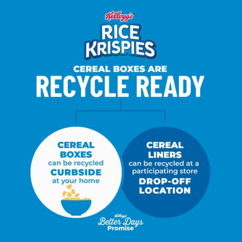 Rice Krispies Breakfast Cereal (Pack of 48) Perspective: right