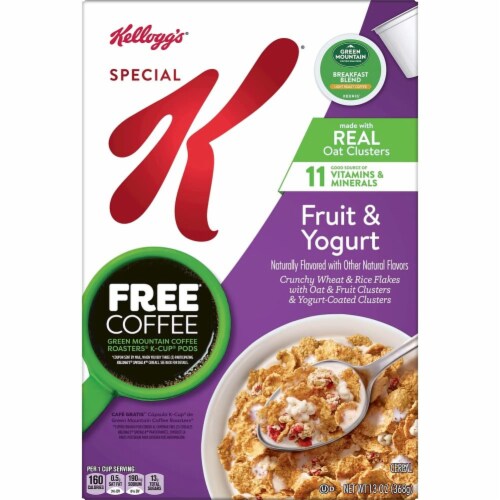 Kellogg's Special K Fruit and Yogurt Cold Breakfast Cereal (Pack of 10