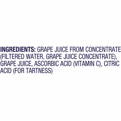 Welch's 100 Purple Juice, Concord Grape, 96 Fl Oz (Pack of 32) Perspective: right